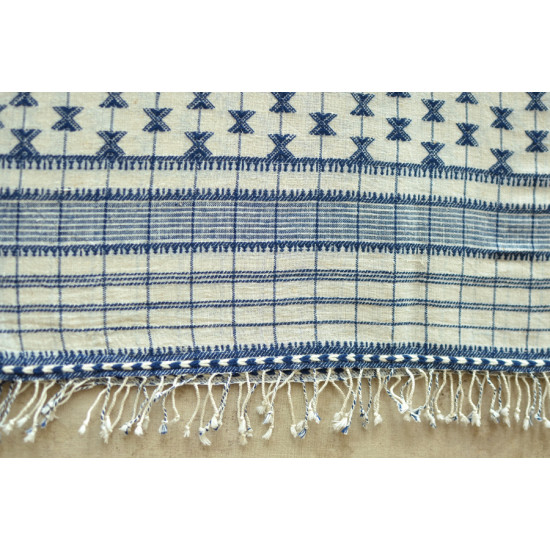 ओदन | Odan ✥ Handwoven ✥ Kala Cotton Stole ✥ 8