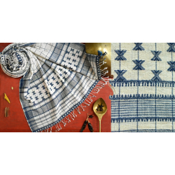 ओदन | Odan ✥ Handwoven ✥ Kala Cotton Stole ✥ 8