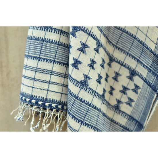 ओदन | Odan ✥ Handwoven ✥ Kala Cotton Stole ✥ 8