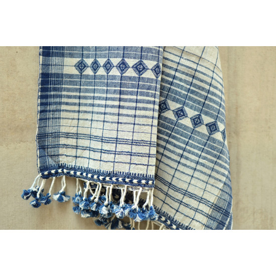 ओदन | Odan ✥ Handwoven ✥ Kala Cotton Stole ✥ 9