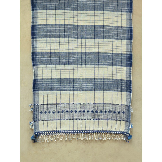 ओदन | Odan ✥ Handwoven ✥ Kala Cotton Stole ✥ 11