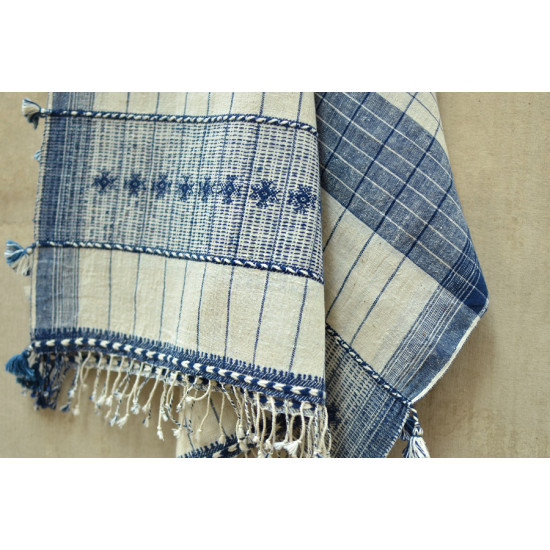 ओदन | Odan ✥ Handwoven ✥ Kala Cotton Stole ✥ 11