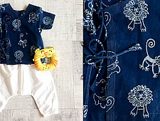 Block Printed . Organic Cotton . Kids Garment ★ 11