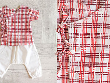 Block Printed . Organic Cotton . Kids Garment ★ 3