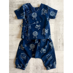 Block Printed . Organic Cotton . Kids Garment ★ 9