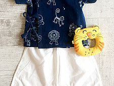 Block Printed . Organic Cotton . Kids Garment ★ 11