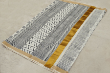 स्याह ❖ Block Printed . South Cotton Saree ❖ 8