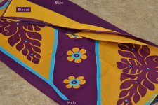 Pankhudi ❀ Organdy Applique Saree ❀ 1