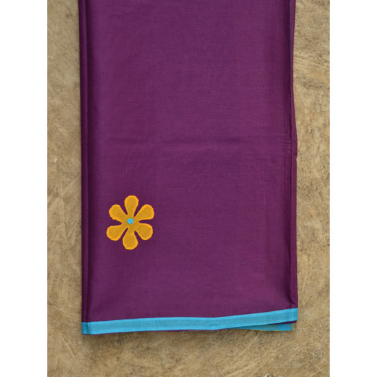 Pankhudi ❀ Organdy Applique Saree ❀ 1