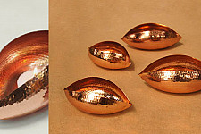 ताम्र ✤ Copper Pod Tea Light ~ Small