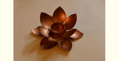 Courtyard ⚛  Lotus Copper Small Tea Light Holder ⚛ 47