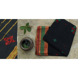 Manjari  ⚵  Kasuti  ⚵  Cotton Saree . 10