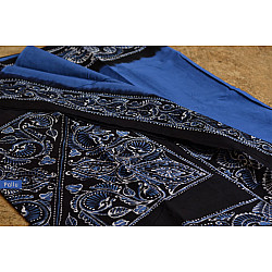 Crack-er ❁ Batik Maheshwari Saree ❁ 23