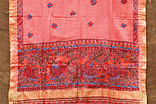 Madhulika ❁ Eri Silk Madhubani Dupatta ❁ 16