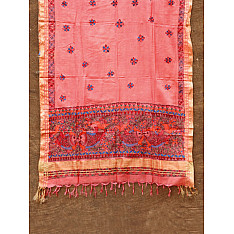 Madhulika ❁ Eri Silk Madhubani Dupatta ❁ 16