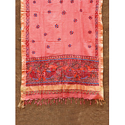 Madhulika ❁ Eri Silk Madhubani Dupatta ❁ 16