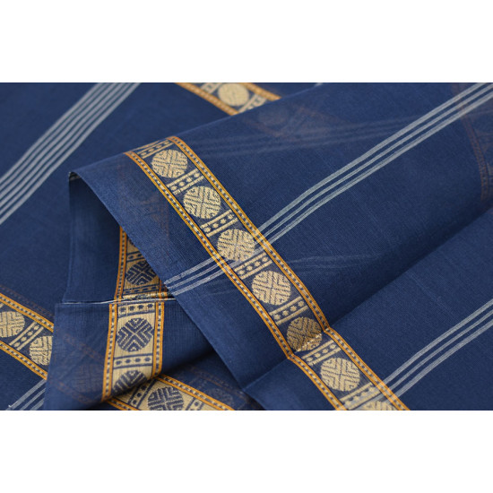 Summer Solitude ☙ Kanchipuram Cotton Saree ☙ { C }