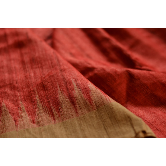 Posies of the wild ᚒ Sambalpuri ikat ᚒ Row silk saree ~ A