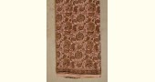 बेला ✤ Kalamkari Motif . Block Printed . Cotton Saree ✤ B