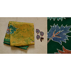 At the Crack of Dawn ✲ Maheshwari Silk . Batik Saree ✲ 15