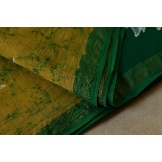 At the Crack of Dawn ✲ Maheshwari Silk . Batik Saree ✲ 15