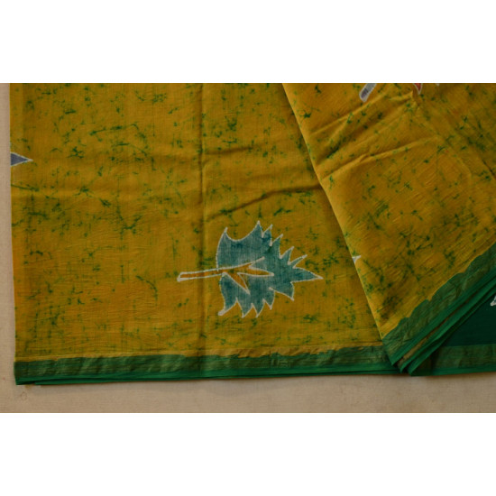 At the Crack of Dawn ✲ Maheshwari Silk . Batik Saree ✲ 15