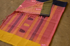 Srujanika ❋ Muslin Handwoven Saree ❋ 3