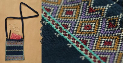 Tanka * टाँका ~ Embroidered Tablet Sling bag ❁ 6 ❁ - B