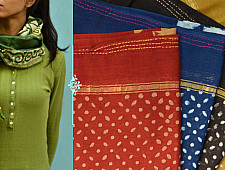 Megh ♠ Chanderi Stoles ♠ B