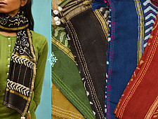 Megh ♠ Chanderi Stoles ♠ C