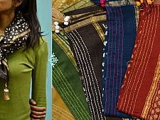 Megh ♠ Chanderi Stoles ♠ H