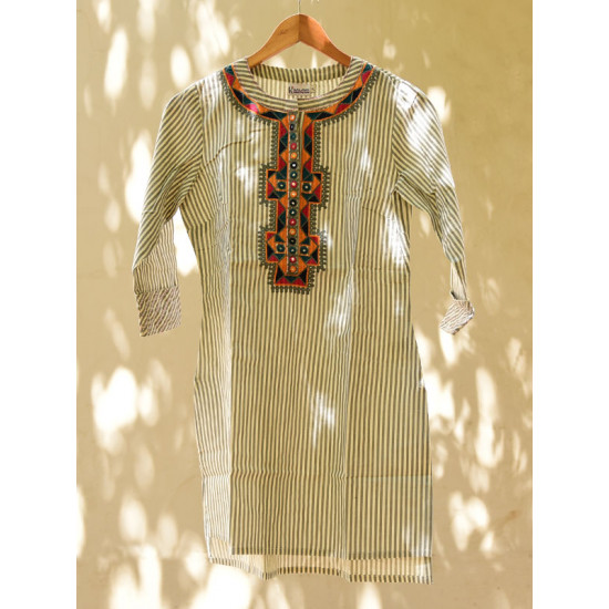 फुहार / Fuhar ✾ Handwoven Cotton Kurta ✾ 6