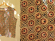 फुहार / Fuhar ✾ Block Printed Cotton Top ✾ 26