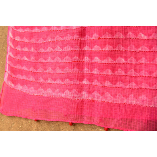 फुहार / Fuhar ✾ Block Printed . Kota Doriya Stole ✾ 42