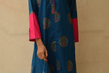 Sanganeri Block Printed Kurta ♠ 3