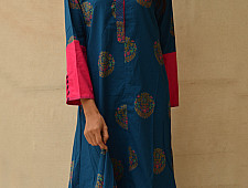 Sanganeri Block Printed Kurta ♠ 3