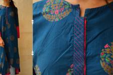 Sanganeri Block Printed Kurta ♠ 3