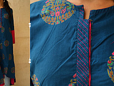 Sanganeri Block Printed Kurta ♠ 3