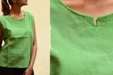 Chhabili . छबीली | Handwoven Cotton Top ♠ 4