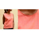 peach color cotton top