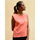 peach color cotton top