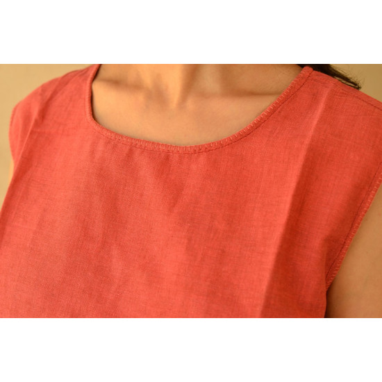 pure cotton pink top