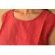 carrot red cotton top