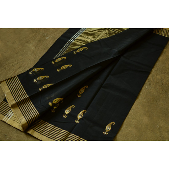 Ratnaprabha ⚛ Handwoven Chanderi Saree ⚛ 14