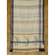 Urvashi ~  Handwoven stole { Bamboo Fiber + Cotton } B