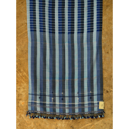 Urvashi ~  Handwoven stole { Bamboo Fiber + Cotton } C