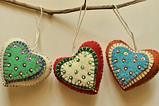 Buy Online Clay Glasses ( Set of three )| Indian craft store