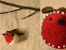 Tis the Season ☃ Felt Toy ⚶ Birdie ☃ 2