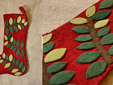 Tis the Season ☃ Felt ⚶ Candy Sock ☃ 11