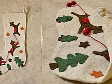 Tis the Season ☃ Felt ⚶ Candy Sock ☃ 12